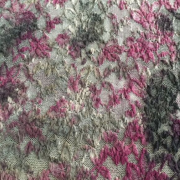 Shades of Purple & Grey Tie Dye Tank Top - Picture 5 of 5